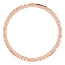 Load image into Gallery viewer, 10K Rose 1.5 mm Half Round Band Size 9
