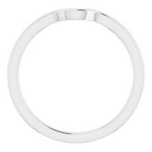 Charger l'image dans la galerie, Sterling Silver Band for 8 x 6 mm Oval Ring
