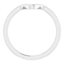 Charger l'image dans la galerie, Sterling Silver Band for 12 x 6 mm Marquise Ring
