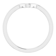 Load image into Gallery viewer, Sterling Silver Band for 9 x 6 mm Pear Ring
