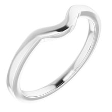 Load image into Gallery viewer, Sterling Silver Band for 11 x 9 mm Oval Ring

