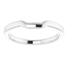 Charger l'image dans la galerie, Sterling Silver Band for 6 x 6 mm Square Ring
