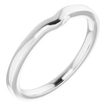 Load image into Gallery viewer, Sterling Silver Band for 4.4 mm Round Ring
