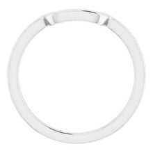 Load image into Gallery viewer, Sterling Silver Band for 12 x 10 mm Emerald Ring
