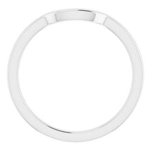 Load image into Gallery viewer, Sterling Silver Band for 10 x 10 mm Cushion Ring
