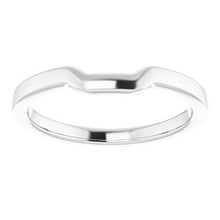 Charger l'image dans la galerie, Sterling Silver Band for 6.5 x 6.5 mm Square Ring
