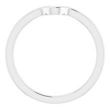 Load image into Gallery viewer, Sterling Silver Band for 7 x 5 mm Pear Ring
