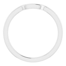 Load image into Gallery viewer, Sterling Silver Band for 5.5 x 5.5 mm Square Ring
