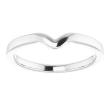 Load image into Gallery viewer, Sterling Silver Band for 8 x 8 mm Heart Ring
