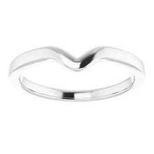 Load image into Gallery viewer, Sterling Silver Band for 10 x 10 mm Heart Ring
