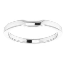 Charger l'image dans la galerie, Sterling Silver Band for 4 mm Square Ring
