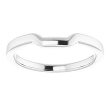 Load image into Gallery viewer, Sterling Silver Band for 7 x 7 mm Square Ring
