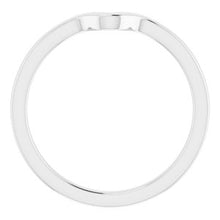 Charger l'image dans la galerie, Sterling Silver Band for 8 x 6 mm Pear Ring
