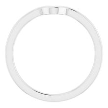 Load image into Gallery viewer, Sterling Silver Band for 8 x 8 mm Heart Ring
