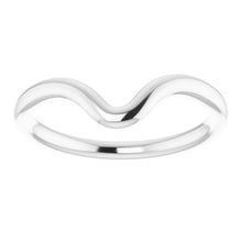 Load image into Gallery viewer, Sterling Silver Band for 6 mm Cushion Ring
