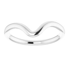 Charger l'image dans la galerie, Sterling Silver Band for 8x6 mm Oval Ring
