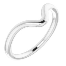 Load image into Gallery viewer, Sterling Silver Band for 6.5 mm Square Ring
