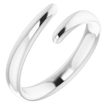 Charger l'image dans la galerie, Sterling Silver Bypass Ring
