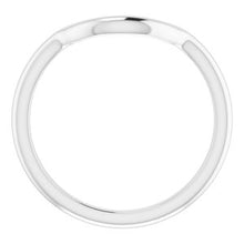 Charger l'image dans la galerie, Sterling Silver Band for 12 x 10 mm Oval Ring
