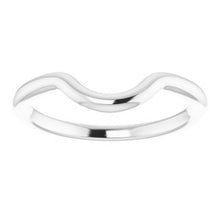 Charger l'image dans la galerie, Sterling Silver Band for 10 x 8 mm Oval Ring
