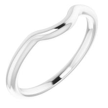 Charger l'image dans la galerie, Sterling Silver Band for 8.8 mm Round Ring
