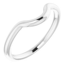 Charger l'image dans la galerie, Sterling Silver Band for 10 x 8 mm Oval Ring
