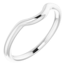 Charger l'image dans la galerie, Sterling Silver Band for 9 mm Round Ring
