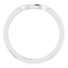 Charger l'image dans la galerie, Sterling Silver Band for 8.2 mm Round Ring
