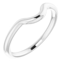 Charger l'image dans la galerie, Sterling Silver Band for 9 x 7 mm Oval Ring
