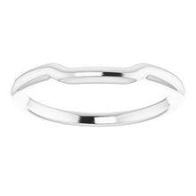 Charger l'image dans la galerie, Sterling Silver Band for 7 x 7 mm Square

