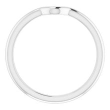Charger l'image dans la galerie, Sterling Silver Band for 8 x 5 mm Pear Ring
