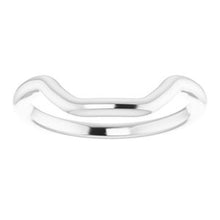 Load image into Gallery viewer, Sterling Silver Band for 12 x 10 mm Emerald Ring
