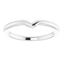 Charger l'image dans la galerie, Sterling Silver Band for 7 x 5 mm Pear Ring

