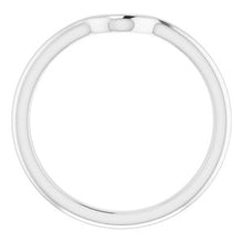 Charger l'image dans la galerie, Sterling Silver Band for 8 x 6 mm Pear Ring
