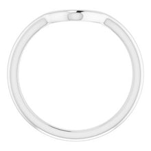 Load image into Gallery viewer, Sterling Silver Band for 12 x 8 mm Pear Ring
