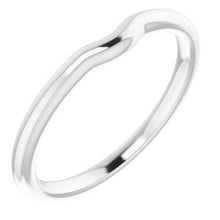 Charger l'image dans la galerie, Sterling Silver Band for 5.5 mm Round Ring
