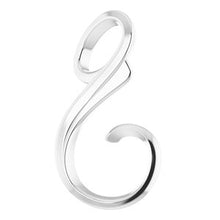 Load image into Gallery viewer, Sterling Silver Freeform Slide Pendant
