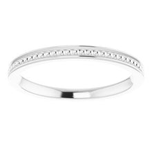 Charger l'image dans la galerie, Sterling Silver Stackable Bead Ring Size 7
