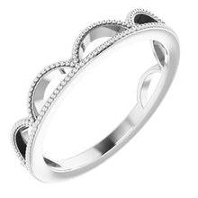 Load image into Gallery viewer, Sterling Silver Stackable Ring
