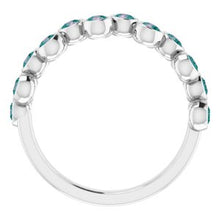 Load image into Gallery viewer, Platinum Alexandrite Bezel-Set Ring
