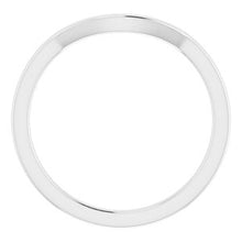 Charger l'image dans la galerie, Sterling Silver Band for 6.5 mm Round Ring
