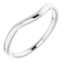 Charger l'image dans la galerie, Sterling Silver Band for 6.5 mm Round Ring
