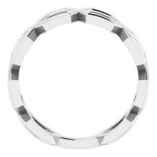 Charger l'image dans la galerie, Sterling Silver Geometric Ring

