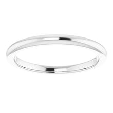 Charger l'image dans la galerie, Sterling Silver Band for 6x4 mm Oval Ring
