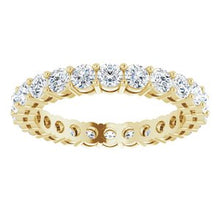 Load image into Gallery viewer, 14K Yellow 3/8 CTW Diamond Anniversary Band Size 5
