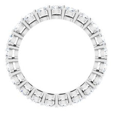 Load image into Gallery viewer, Platinum 2 1/8 CTW Diamond Eternity Band Size 6.5
