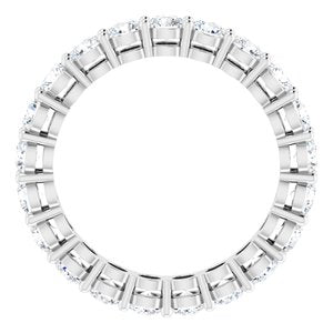 Platinum 2 1/8 CTW Diamond Eternity Band Taille 7