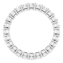 Charger l&#39;image dans la galerie, 14K White 1 5/8 CTW Diamond Eternity Band Taille 5

