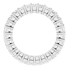 Charger l&#39;image dans la galerie, Platinum 1 1/2 CTW Diamond Eternity Band Taille 7
