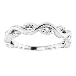 Sterling Silver Band for 5.5 mm Round Ring